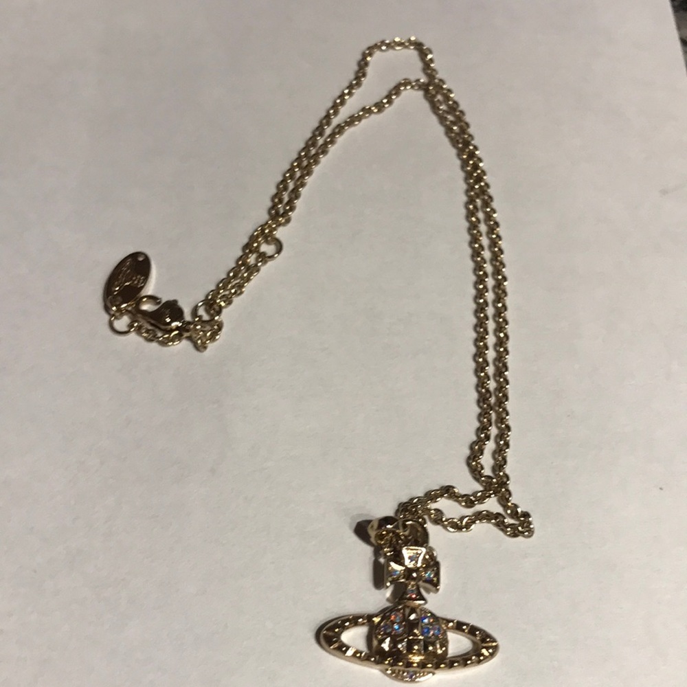 Vivienne Westwood gold necklace